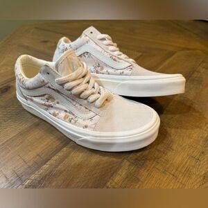 Vans Floral Cream Sneakers